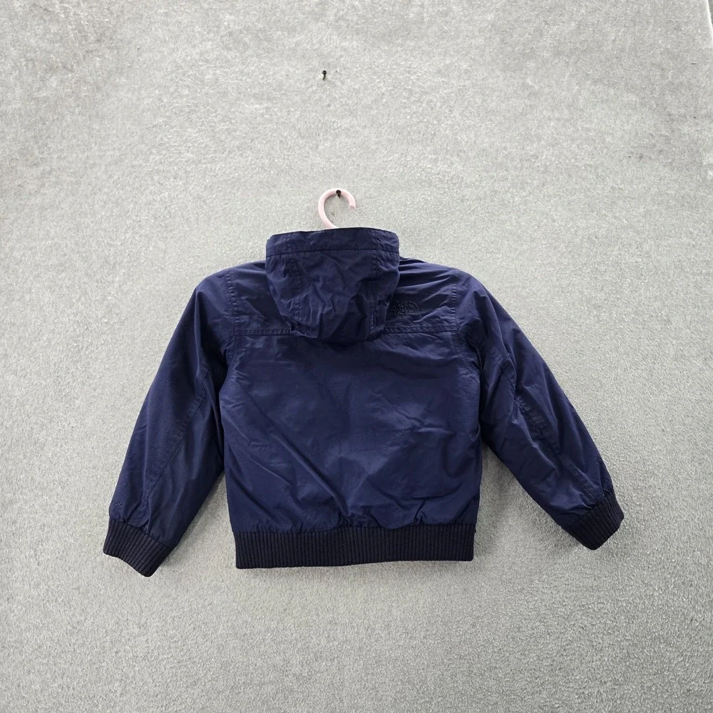 The North Face Boys Jacket XXS (5) Blue Nylon Down Hooded